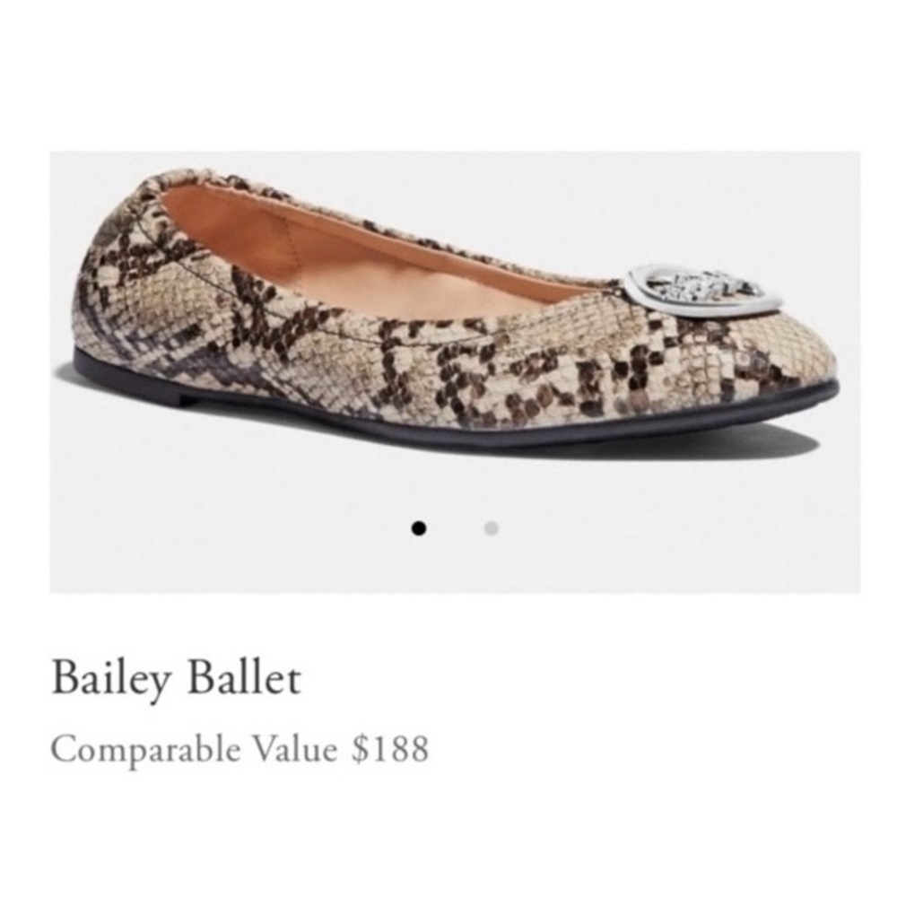 Coach Bailey ballet flat
